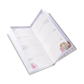 Wrendale Designs Hello 2025 Slim Handbag Diary