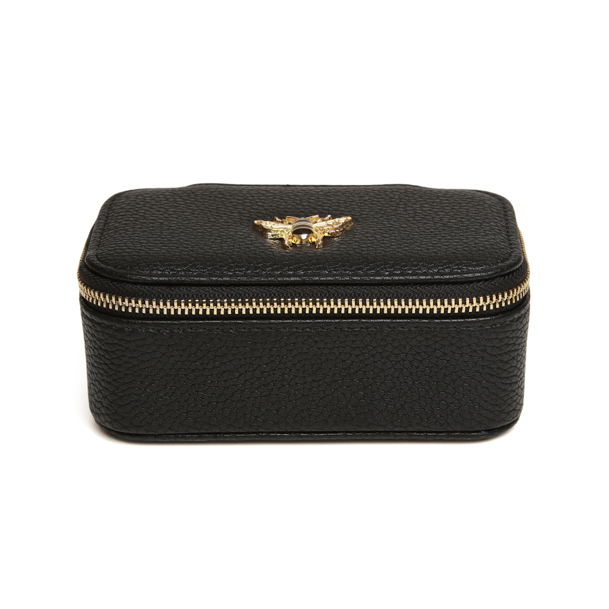 Alice Wheeler Black Bumblebee Design Jewellery Case