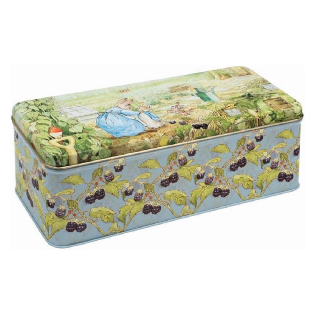 Beatrix Potter Peter Rabbit Long Rectangular Storage Tin