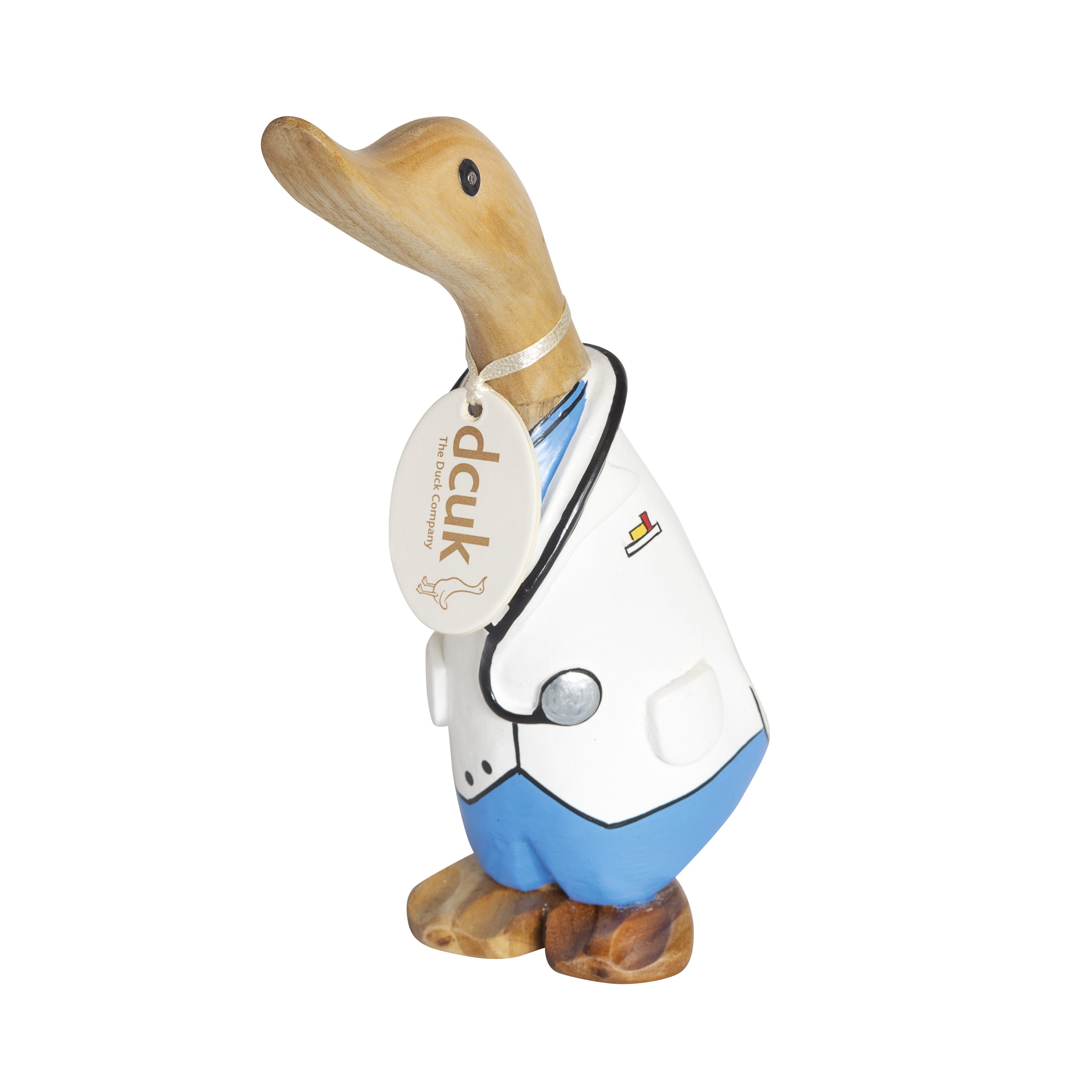 DCUK Natural Wooden Doctor Duckling | Gifts from Handpicked