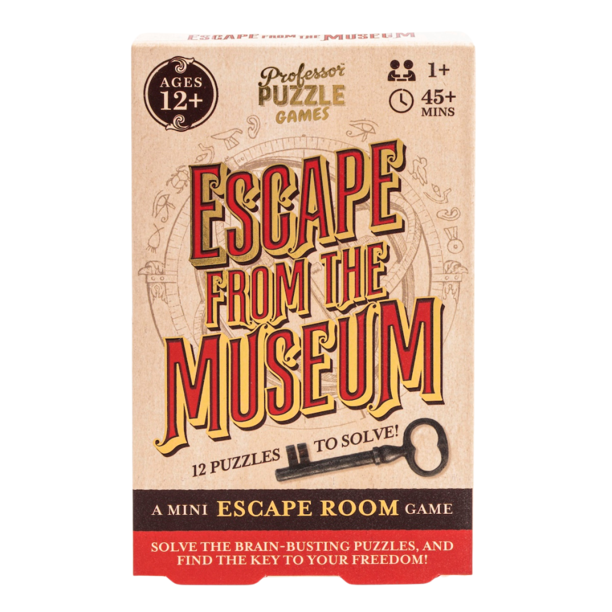 Professor Puzzle Escape From The Museum Mini Escape Room Card Game