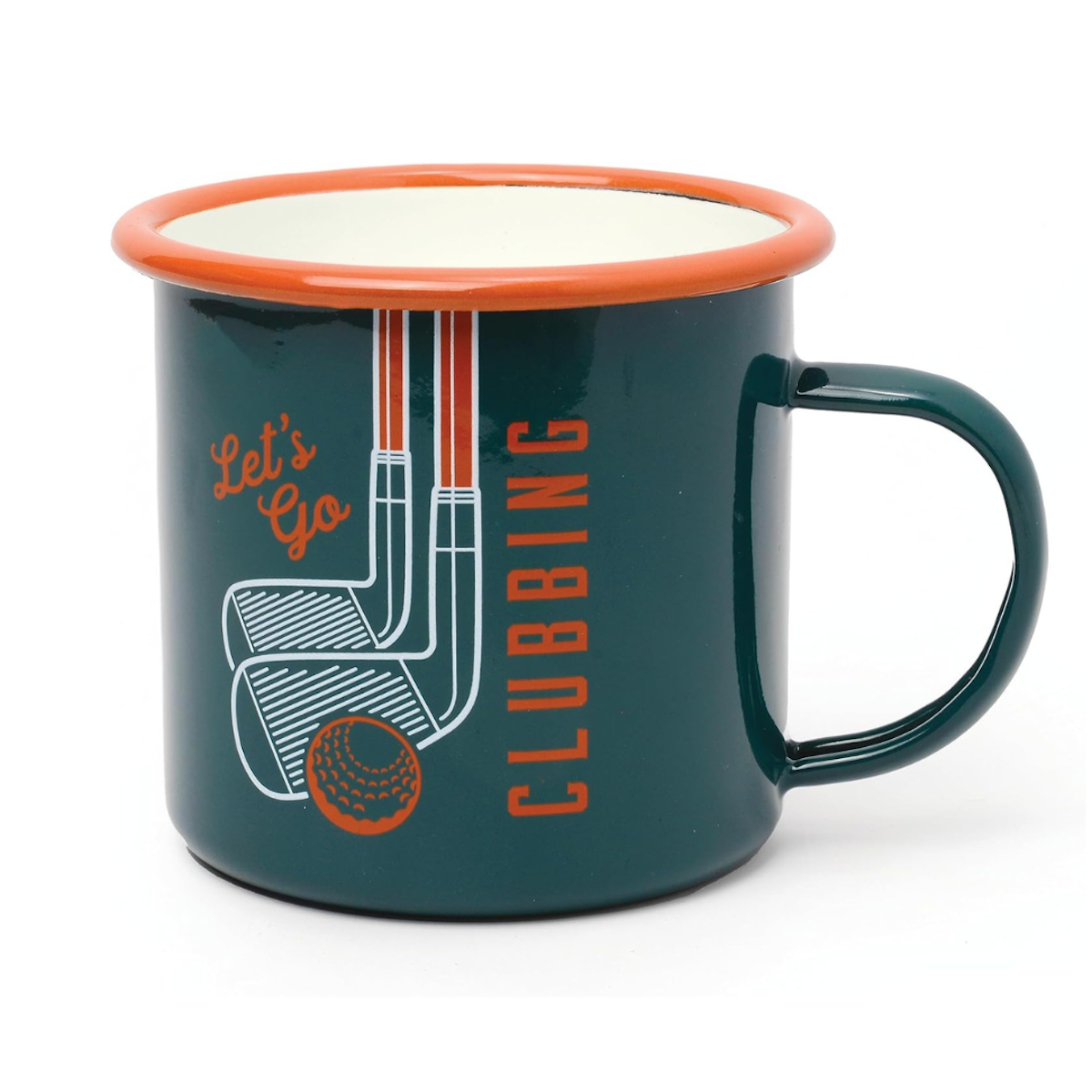 Gentlemen's Hardware Enamel Golf Design Mug