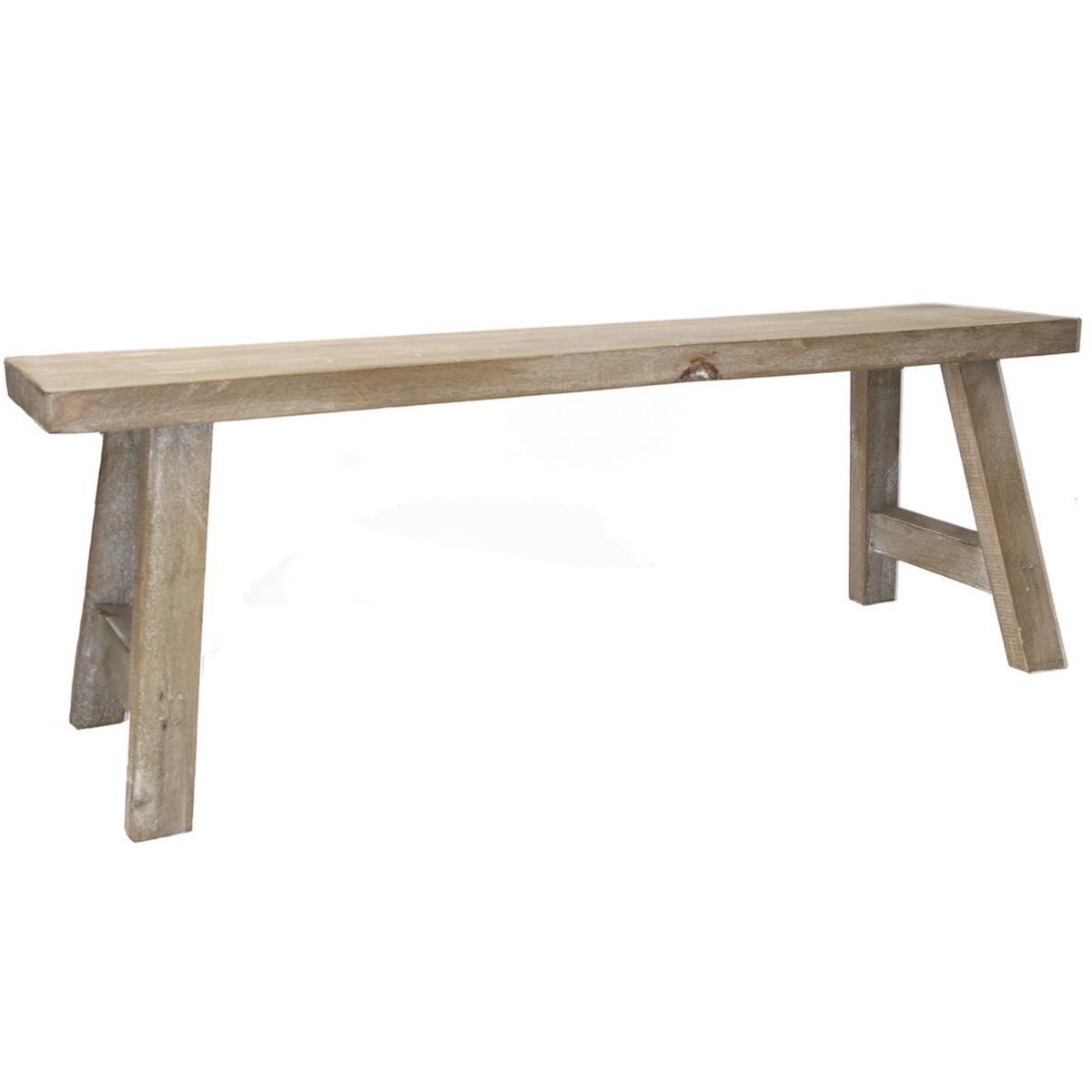 Gisela Graham Medium Wooden Decorative Bench