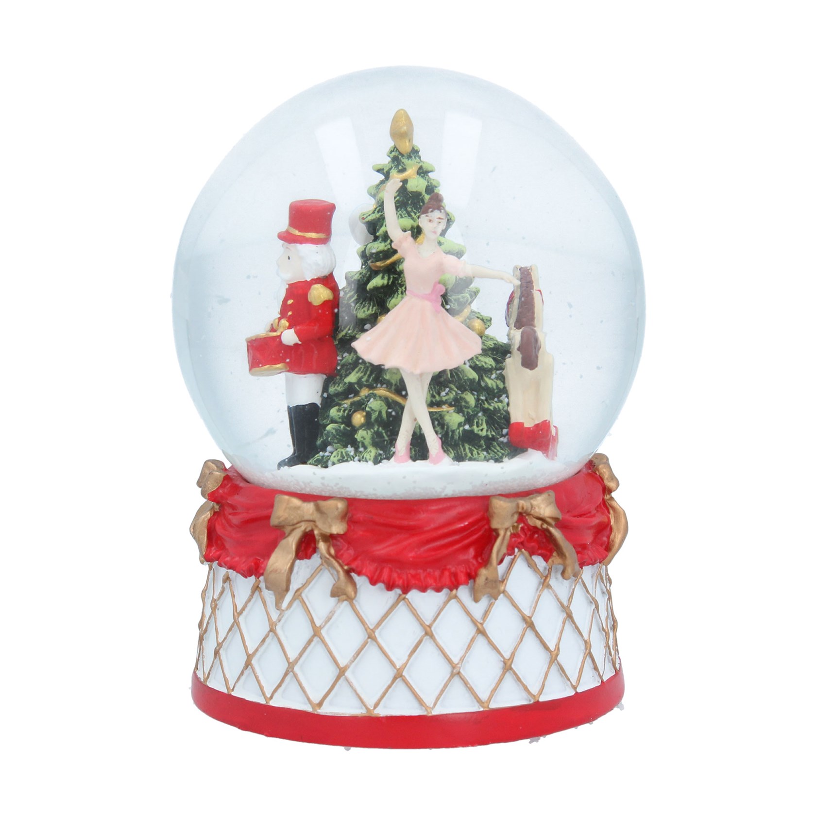 Gisela Graham Nutcracker Musical Christmas Snow Globe