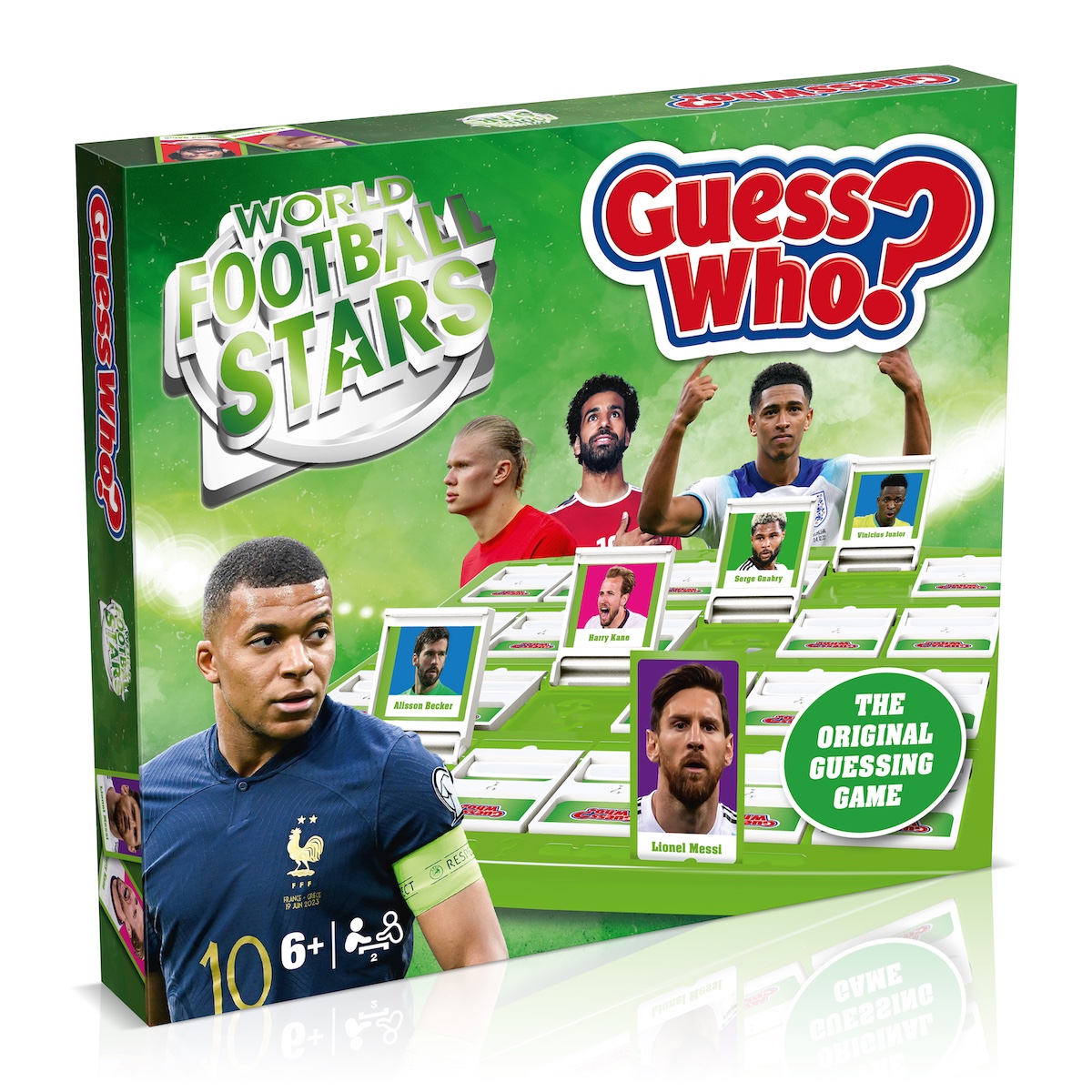 World Football Stars Guess Who Original Guessing Game