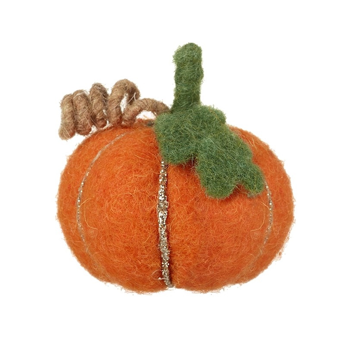 Heaven Sends Felt Pumpkin Halloween Decoration