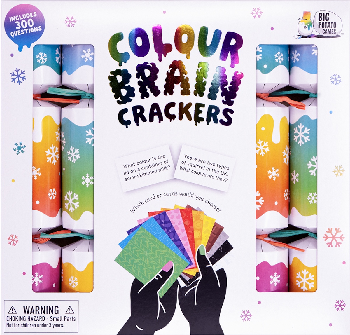 Big Potato Games Colour Brain Game Christmas Crackers