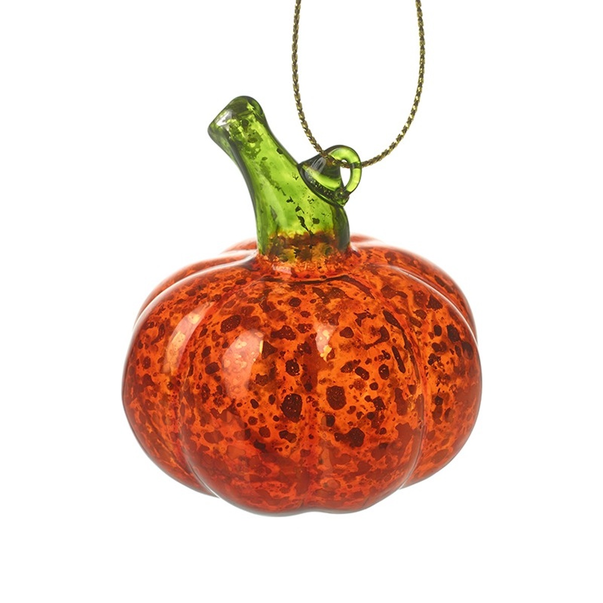 Heaven Sends Glass Pumpkin Halloween Decoration