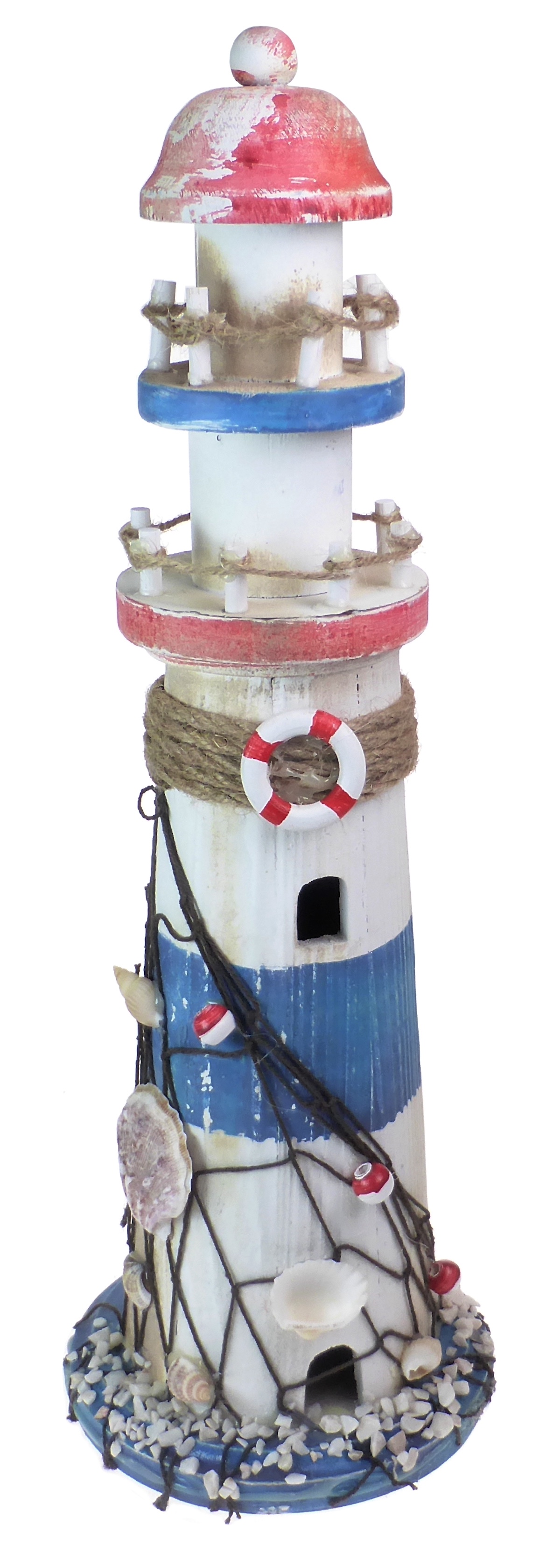 Quay Traders Lighthouse Rustic Bathroom Decoration