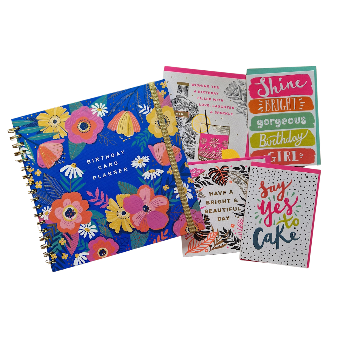 Rachel Ellen Birthday Card Planner With Cards Included