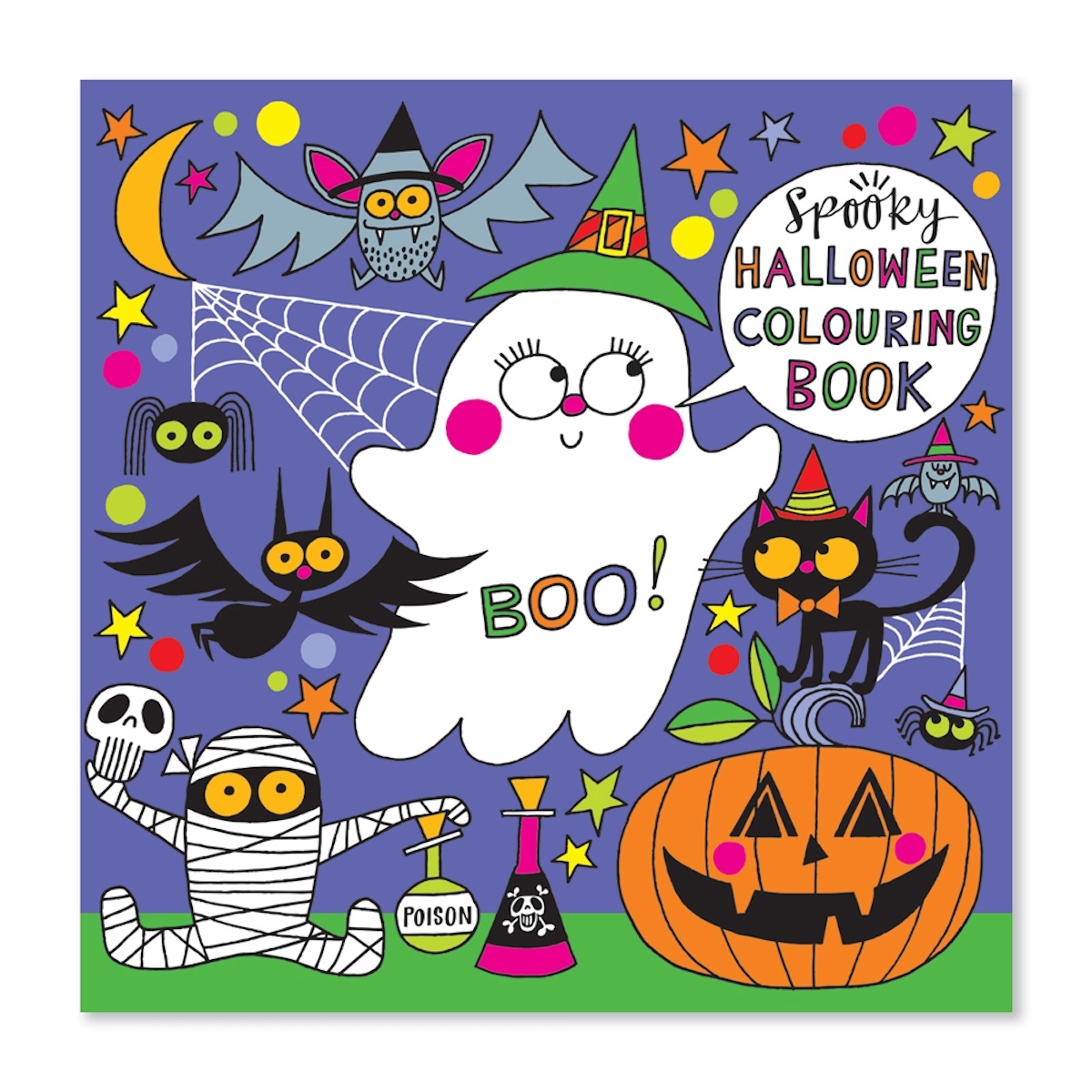 Rachel Ellen Spooky Halloween Colouring Book