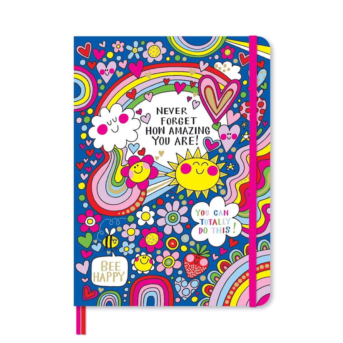 Rachel Ellen Never Forget How Amazing You Are Notebook with Elastic Closure