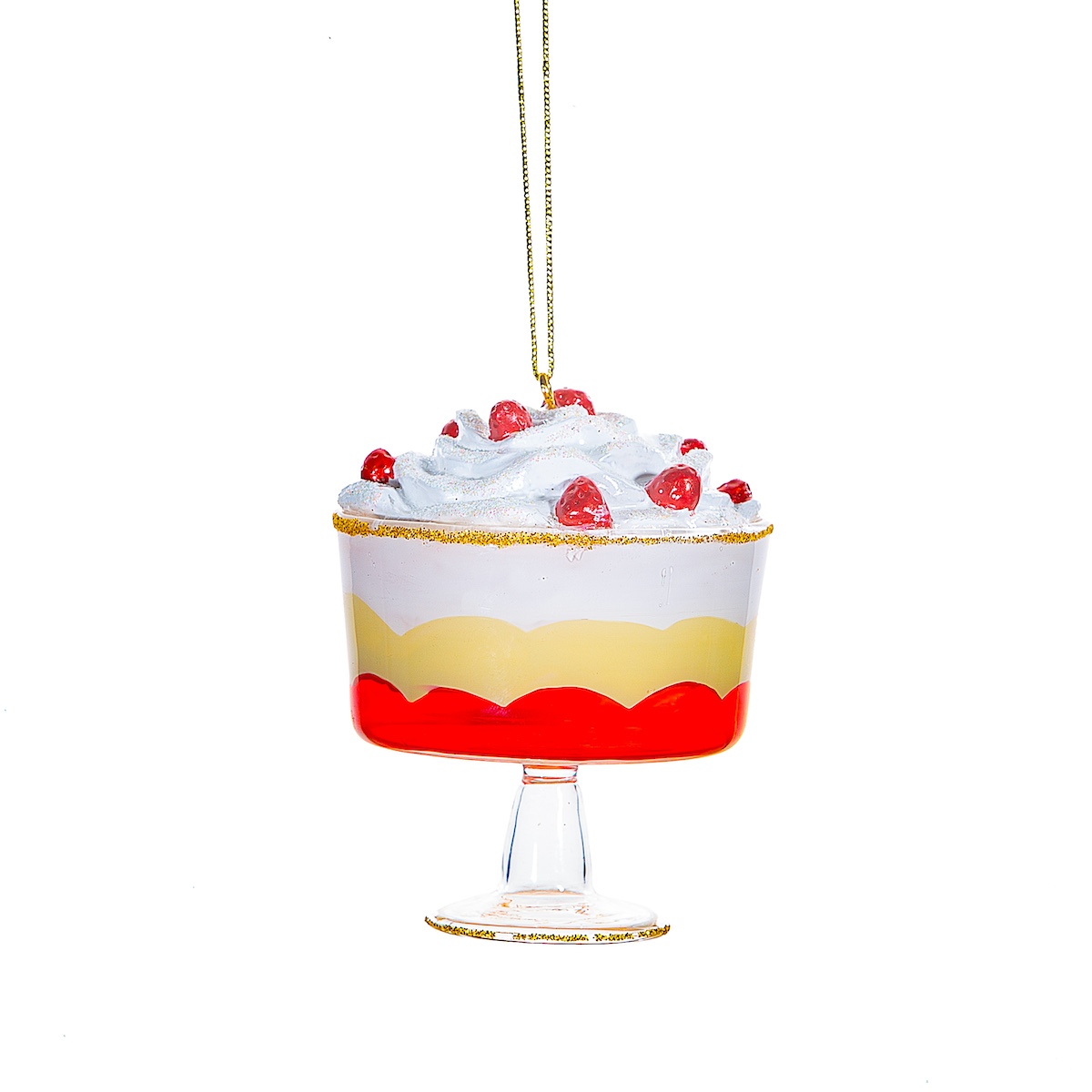 Sass & Belle Trifle Shaped Christmas Tree Decoration