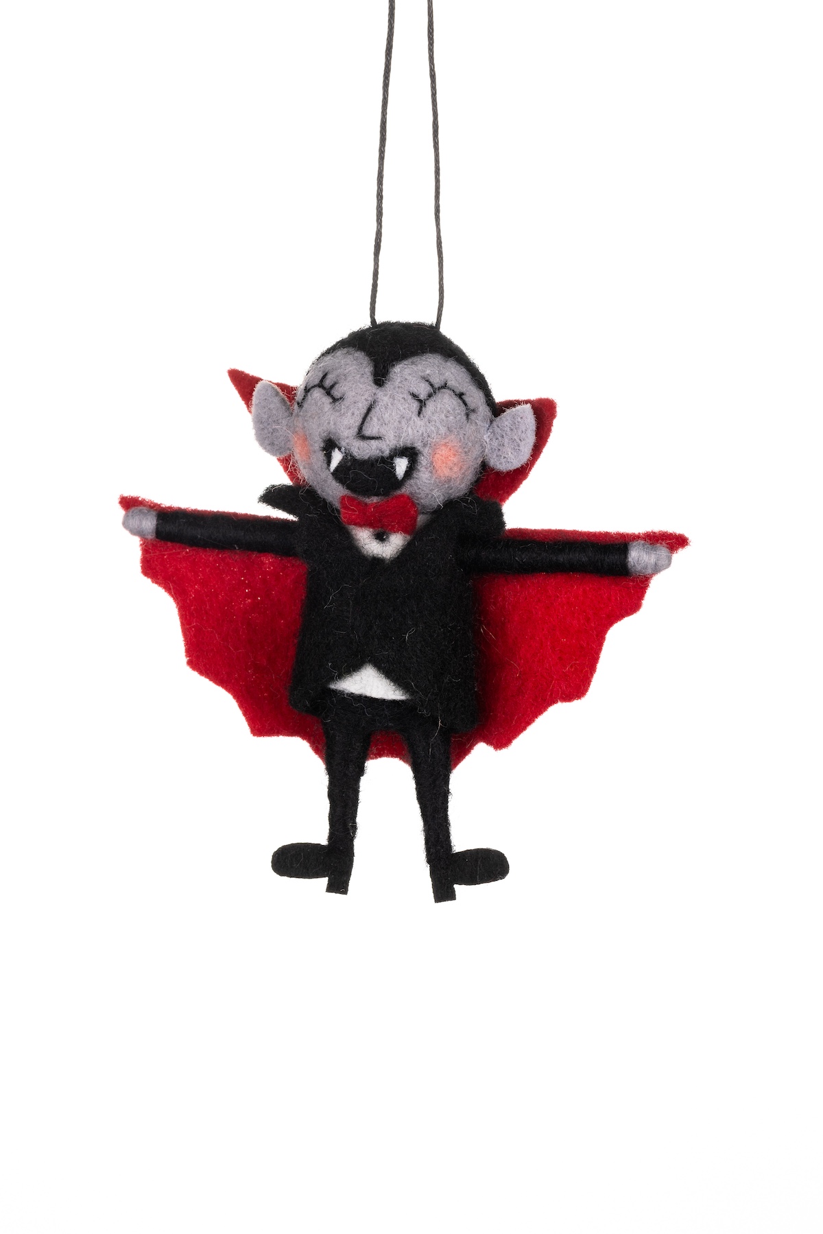 Shoeless Joe Felt Dracula Halloween Decoration