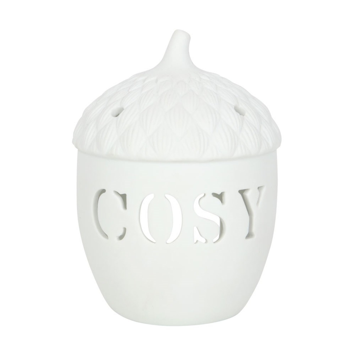 Something Different Cosy Acorn Design Autumnal Tea Light Holder