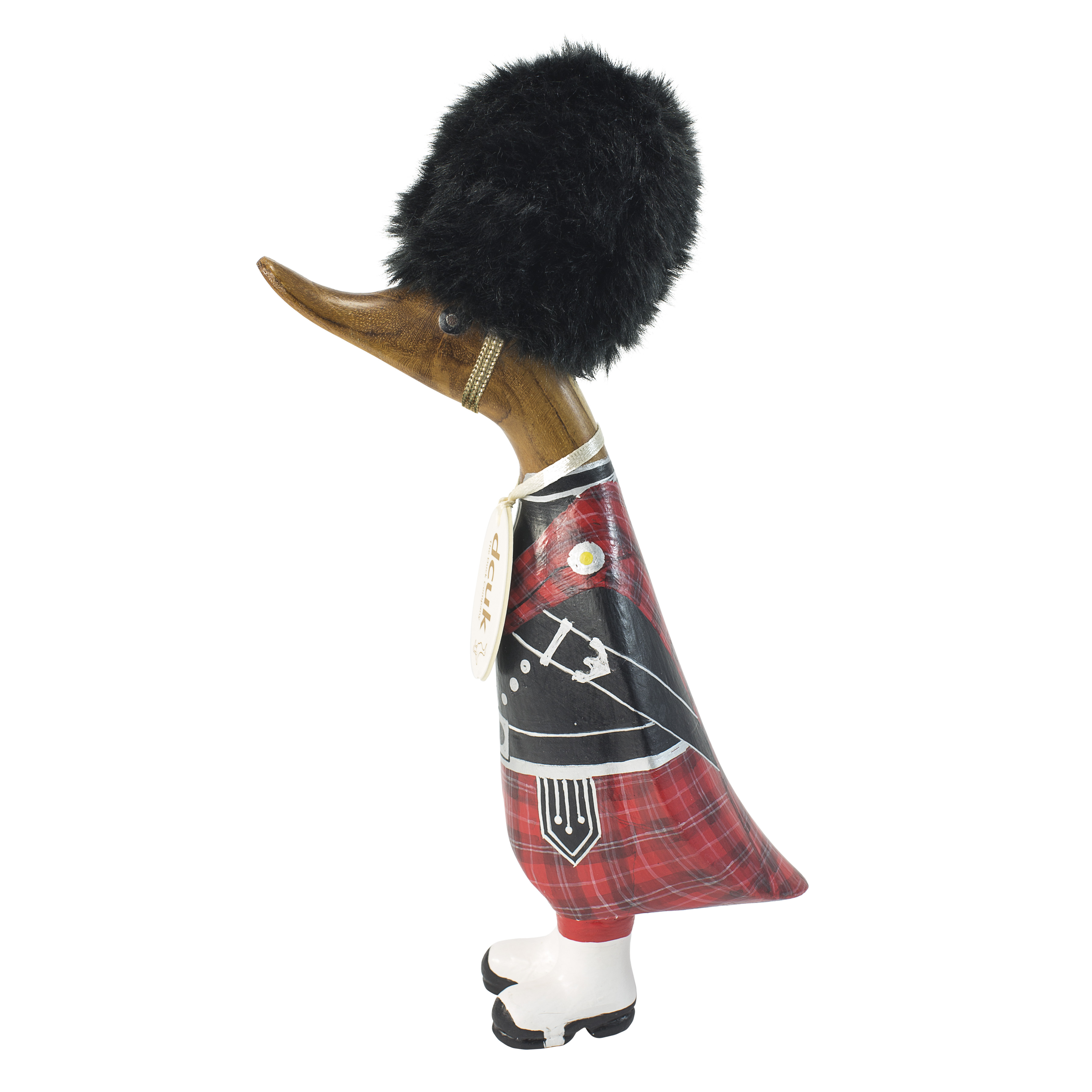 DCUK Natural Wooden Scottish Guard Duck | Gifts Handpicked