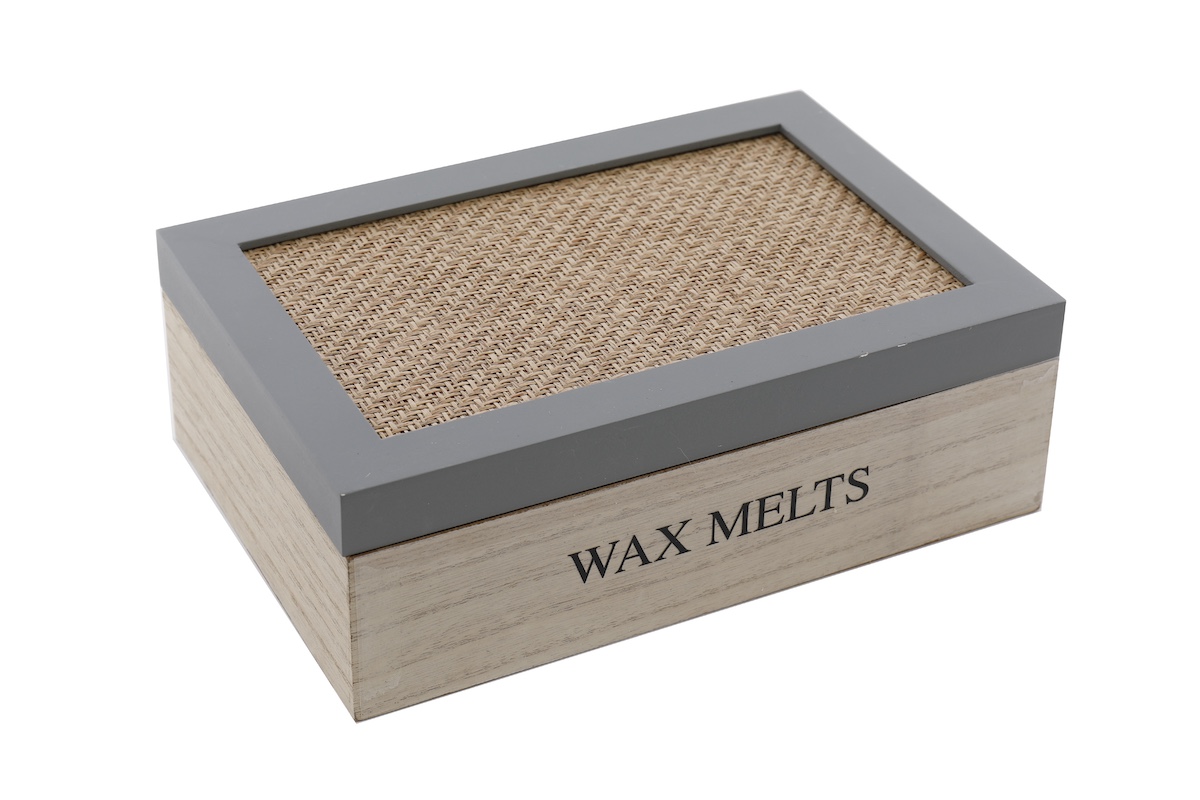 Sifcon Wooden Wax Melt Storage Box