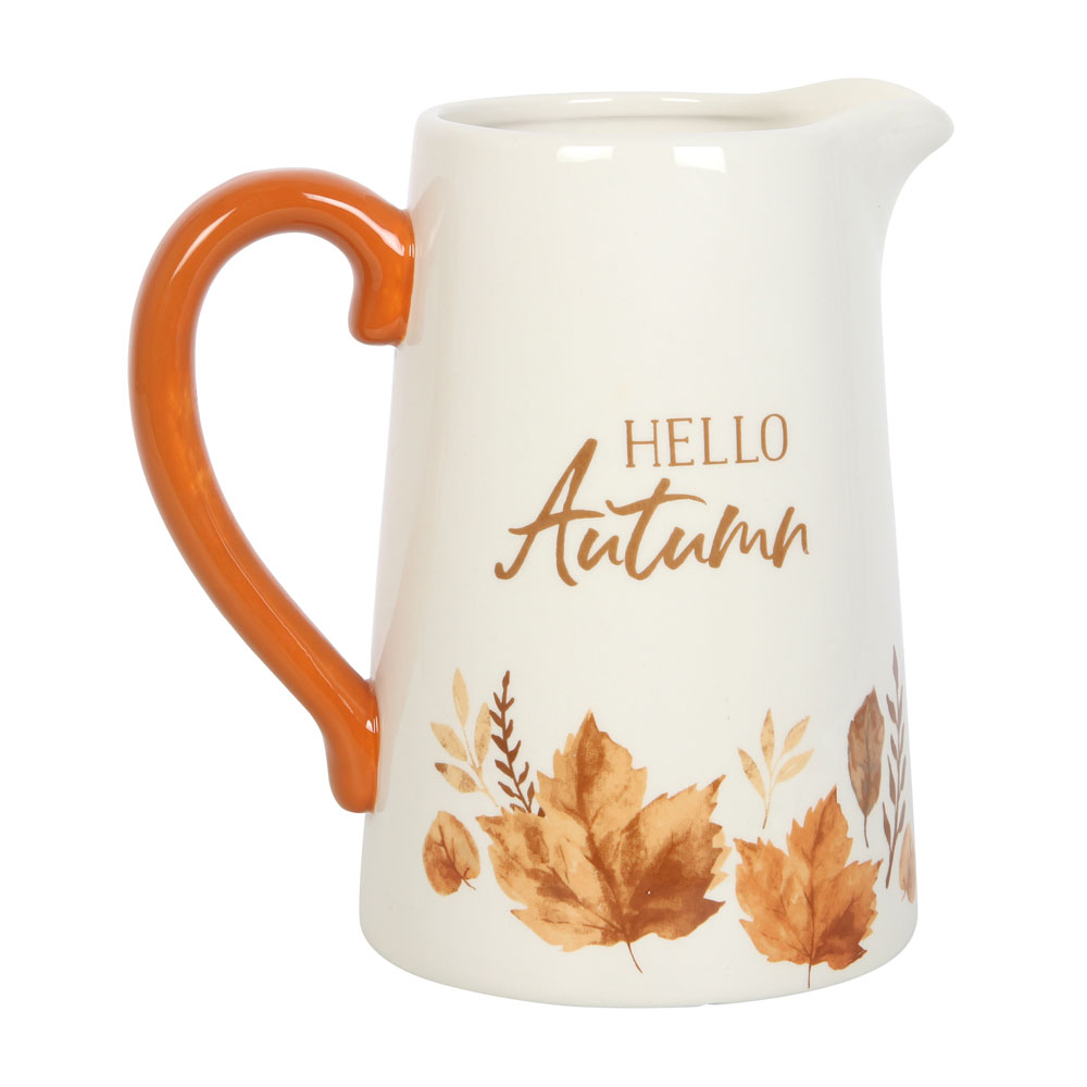 Something Different Hello Autumn Ceramic Flower Jug