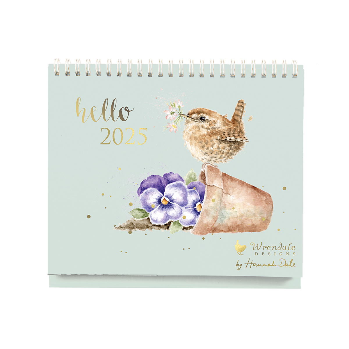 Wrendale Designs Hello 2025 Stand Up Desk Calendar