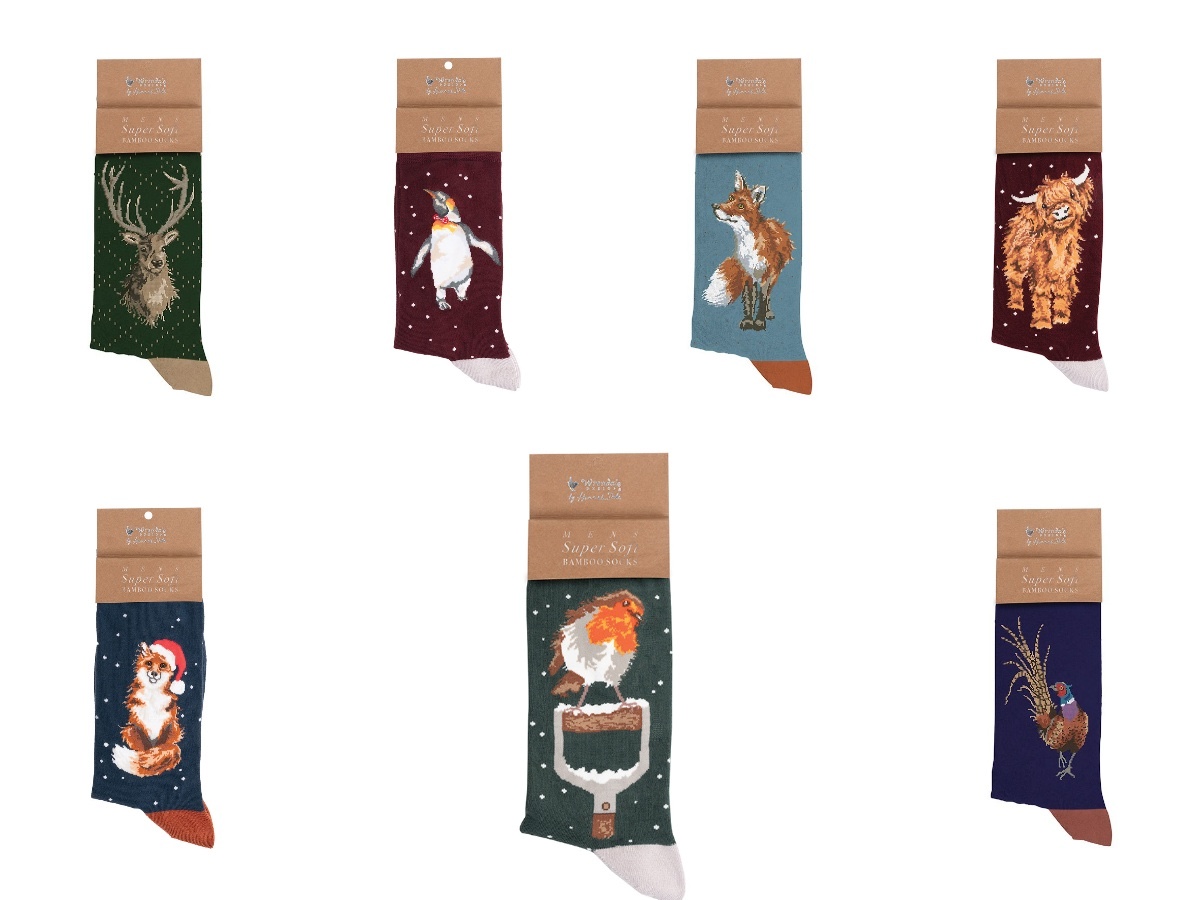 Wrendale Designs Men's Socks - Choice of Design