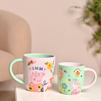 Peppa Pig Mummy and Me Gift Mug Set