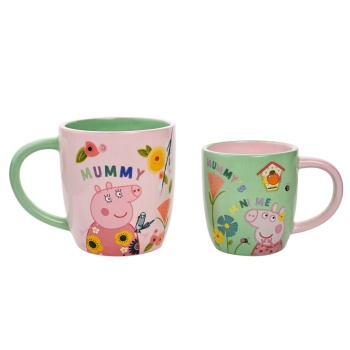 Peppa Pig Mummy and Me Gift Mug Set